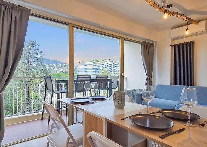 Apartman Lx171 Design Avec Balcon & Piscine - Marina Mandelieu